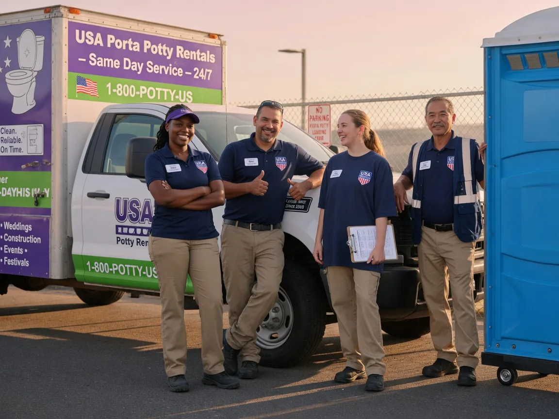 Porta Potty Rental company in La Fayette, GA